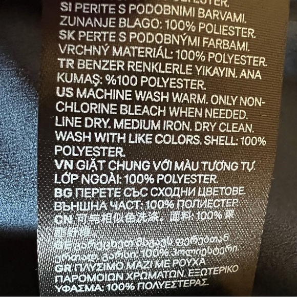 NWT H&M Satin Wrap Flowy Short Sleeve Summer Midi Dress in Dark Blue, size 8 - Picture 7 of 14